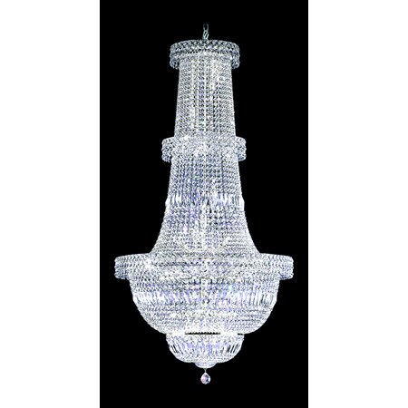 Prestige All Crystal Entry Chandelier